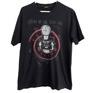 Queens Of The Stone Age Vintage Consulado Mexican Import Band Tee Shirt SMALL